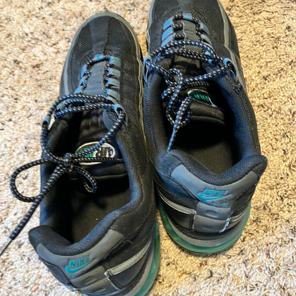 Nike air max 95 24/7 size 15 Griffey colors Aqua in good condition